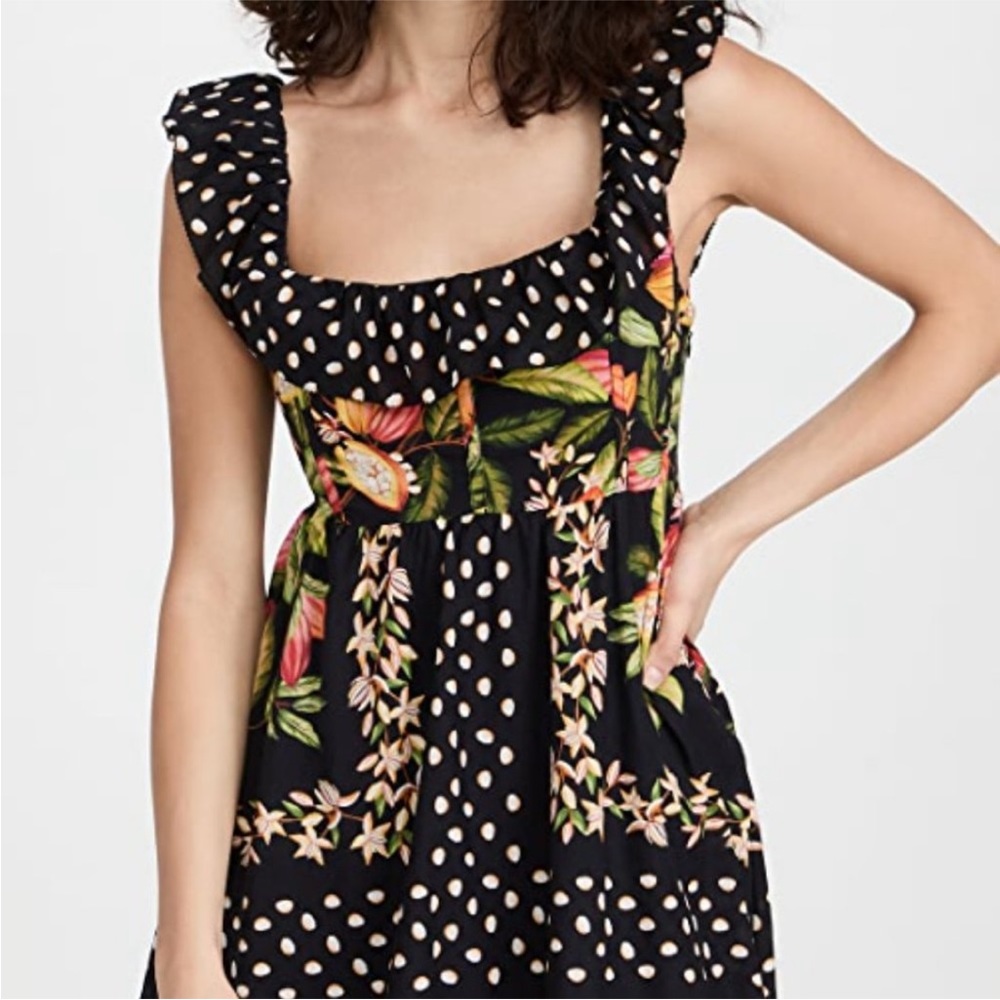 Floral Black Dress